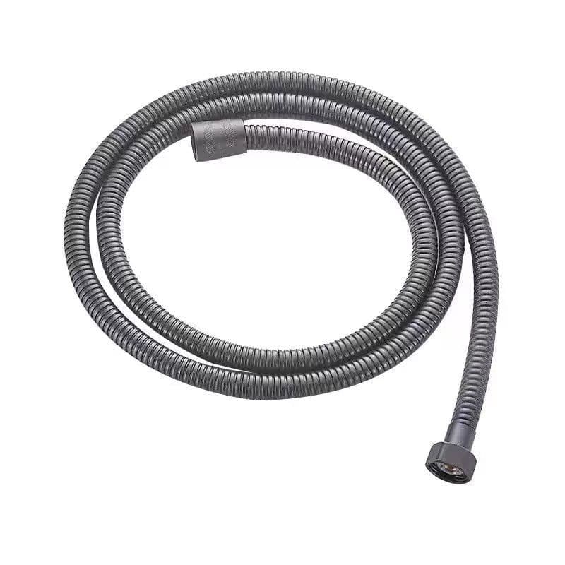 image-Shower Head Set with Handheld Bracket - Gray ABS
