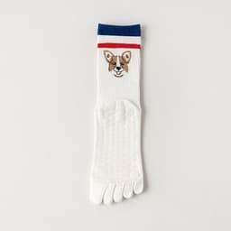 image-Yoga Socks Women's Non-Slip Five-Toe Cotton