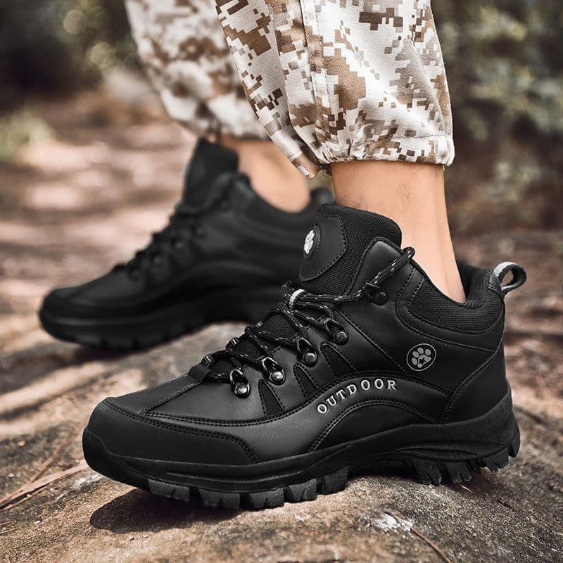image-New 2022 winter outdoor hiking shoes cotton shoes snow boots men's large size Martin boots tooling men's shoes