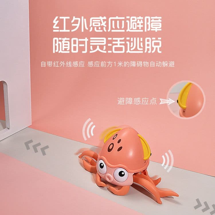 image-Douyin Toy Crab Rechargeable Electric Music Novelty Escape