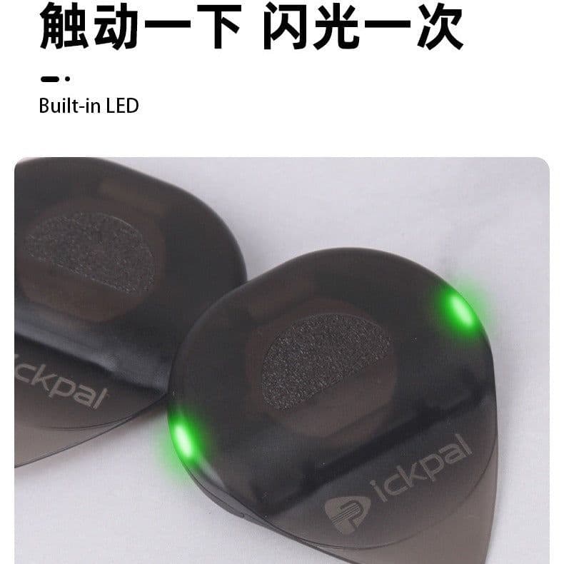 image-Luminous Cool Guitar Picks 2pc Electric