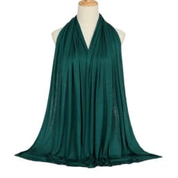 image-Modal Cotton Scarf - Long Soft Casual Solid Color
