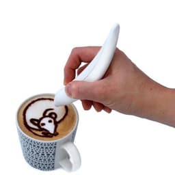 image-DIY Coffee Flavored Carving Pen for Cake Baking Bird Design (69 characters)