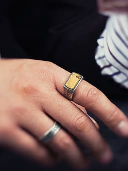 image-GothicLolita Thor's Hammer Ring - Silver Copper