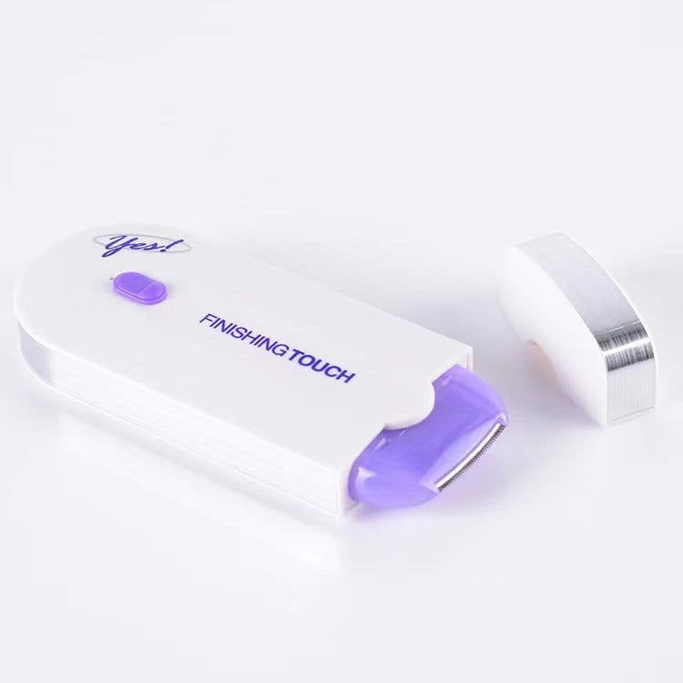 image-Portable Mini Laser Hair Removal Device - Electric Shaver Blue