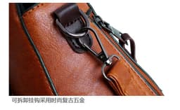 image-European and American retro cross-border wholesale women's bags 2023 new mother-in-law bag oily leather shoulder four-piece set women's handbag