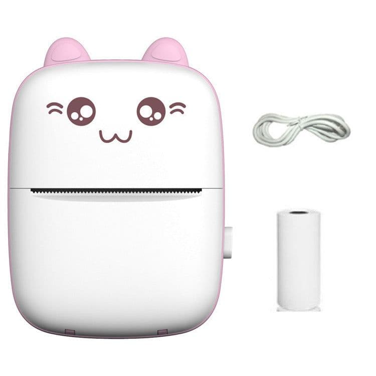 image-A Tree Meow Printer - White Portable Sticker Printer