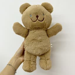 image-Baby Comfort Doll - Green Mouse Plush Toy