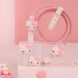 image-Girl's heart is suitable for Apple data cable protective cover ~ 20w mobile phone 11 charger head iphone13 shell ipad12