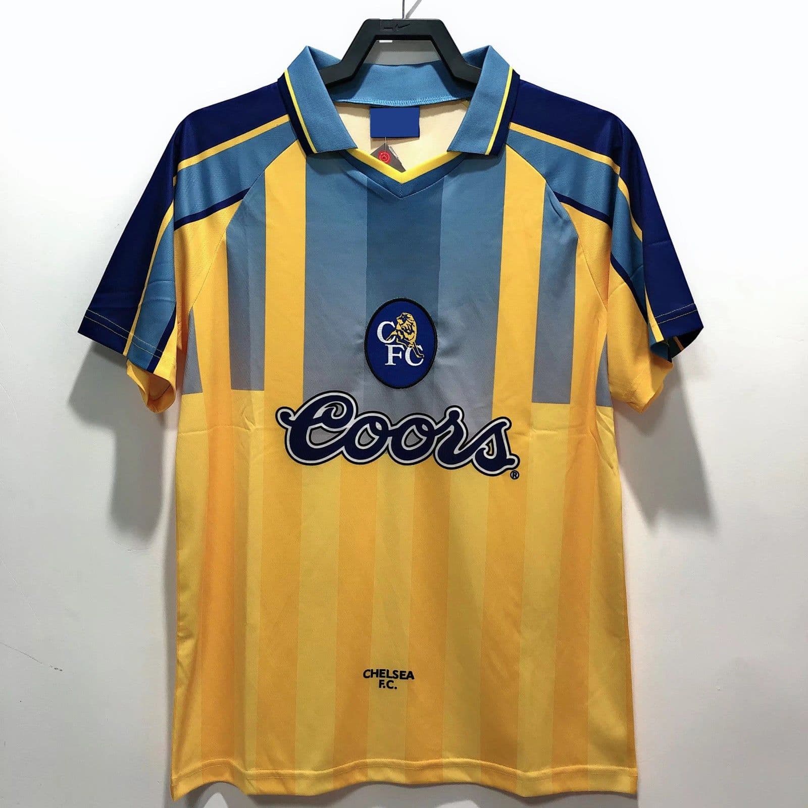 image-Chelsea 2007-08 Home Football Jersey - Men's S Retro