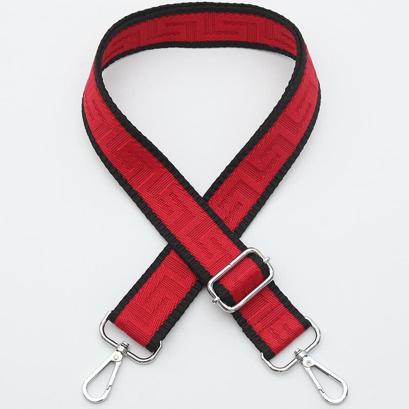 image-Bag shoulder strap single purchase thickened color bag accessories adjustable shoulder Messenger strap fashion replacement long strap