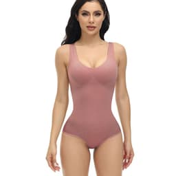 image-European and American one-piece corsets to control abdomen, lift buttocks, shape and shape women's postpartum waist underwear, elastic body corset