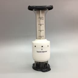 image-Steak Needle Meat Tenderizer - Syringe Style - Plastic - 21 Needles