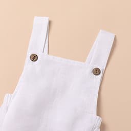 image-Infant Cotton Romper - Sleeveless Summer Unisex 9-12M