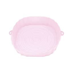image-Air Fryer Pad - Silicone Baking Tray - Multi-Functional Barbecue Mat - High Temp Reusable