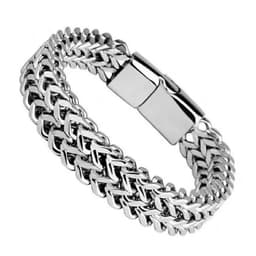 image-Hip-Hop Stainless Steel Men's Bracelet - Punk Style