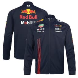 image-Cross-border new F1 peripheral racing suit fleece sweatshirt team long-sleeved stand-up collar warm sports cycling off-road sweatshirt