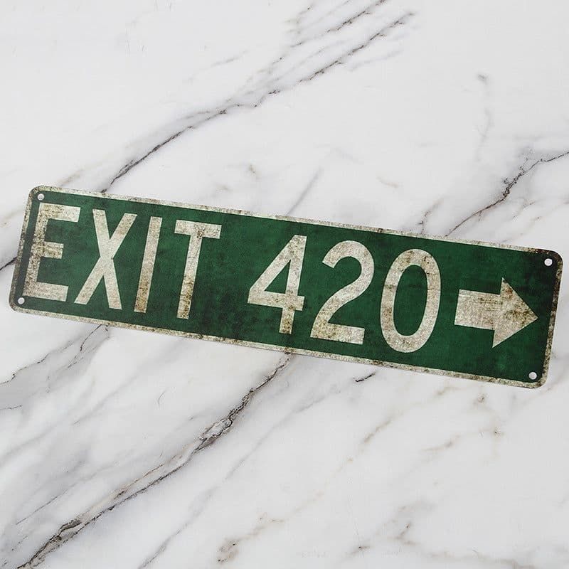 image-Metal UV Printed Aluminum Plate - Custom License Sign