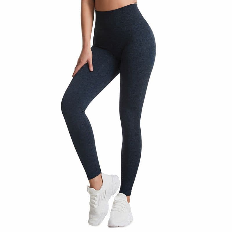 image-Jieyue Yoga Pants High Waist Hip Lift Dark Green L