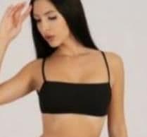 image-Women's Strappy Bikini Swimsuit - Breathable Polyester