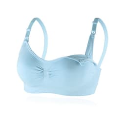 image-Pregnant Women's Breastfeeding Bra - Adjustable Anti-Spill Support