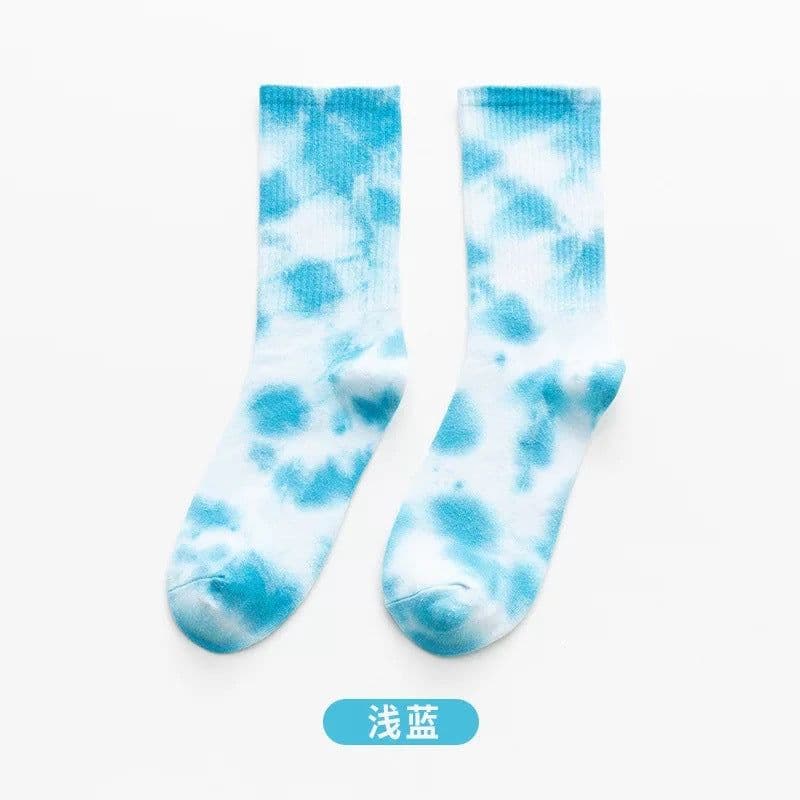image-WXW151 Mid-Tube Socks - Black Blended Unisex