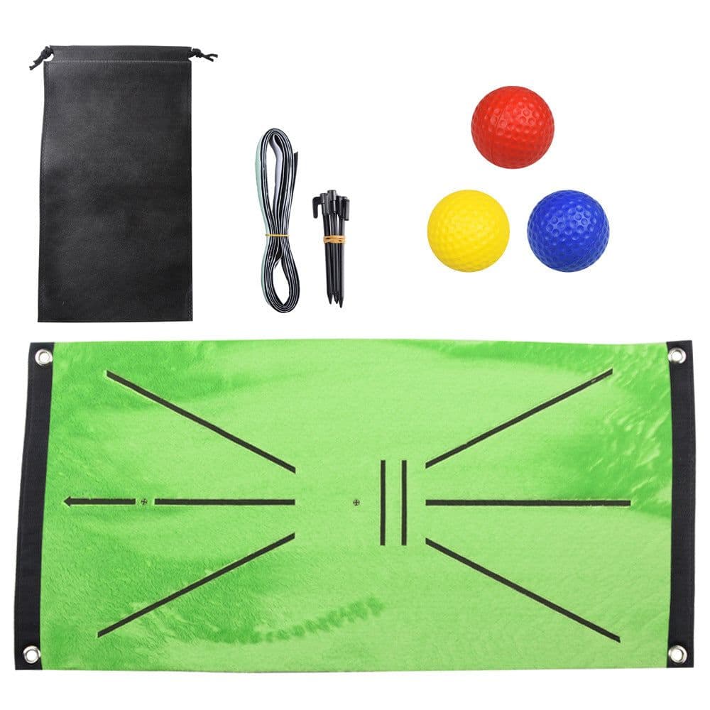 image-Golf Swing Mat - Indoor Outdoor Hitting Pad