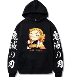 image-Men's & Women's Anime Hooded Hoodie - Large Size