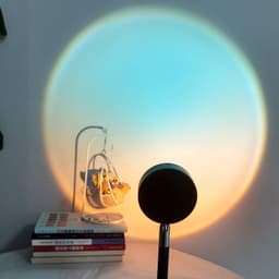 image-Creative led sunset sunset light breaking dawn rainbow projection coastline sunset light atmosphere photo living room small table lamp