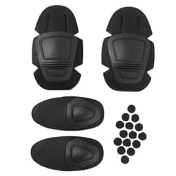 image-Tactical knee pads thickened EVA sports knee pads and elbow pads four-piece set G3 outdoor military fan special forces frog suit