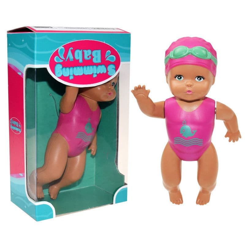 image-Beach Swimming Pool Interactive Electric Doll for Kids, Summer Water Toy