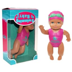 image-Spot cross-border new children's beach swimming pool swimming doll summer interactive electric doll water