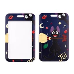 image-Riman Witch Black Cat Phone Lanyard Card Holder