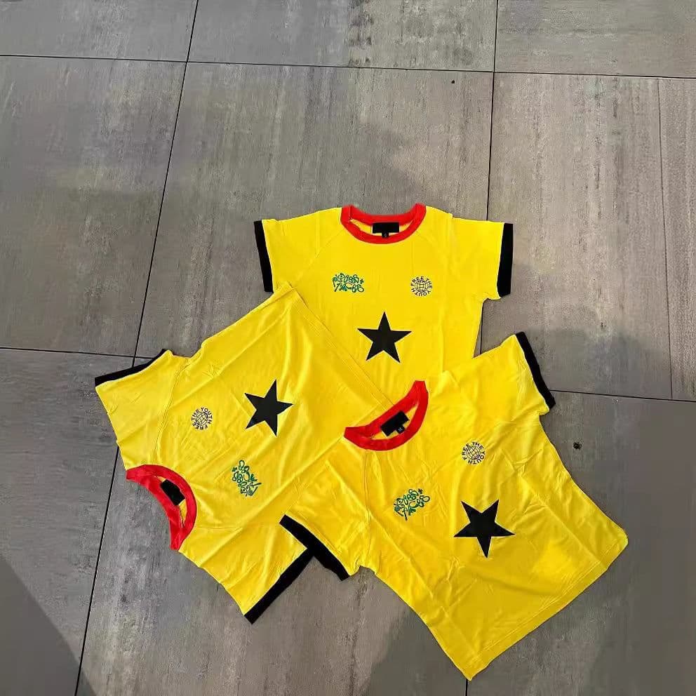 image-**Y2K Star Letter Women's T-Shirt - Crop Top**