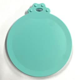 image-Silicone Pet Food Can Lid - Orange