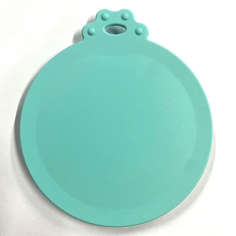 image-Silicone Pet Food Can Lid - Orange