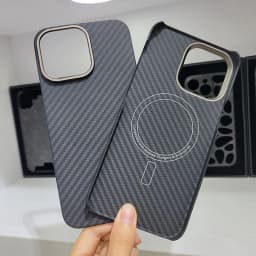 image-iPhone 14 Pro Max Case - Aramid Fiber Black