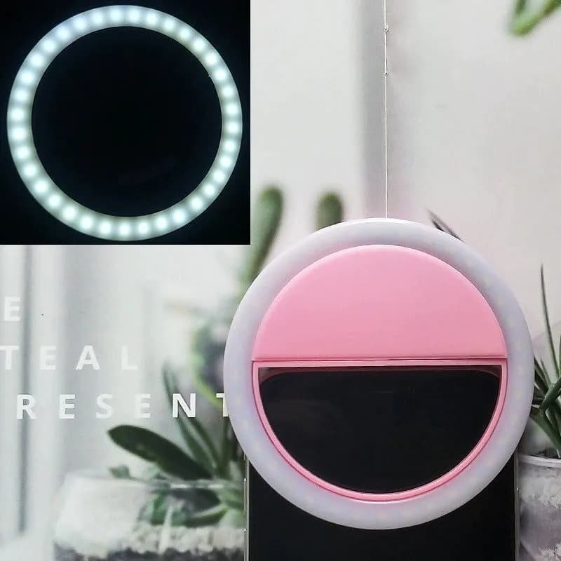 image-rk-12 Mobile Phone Fill Light - USB Rechargeable 150mAh LED Beauty Flash