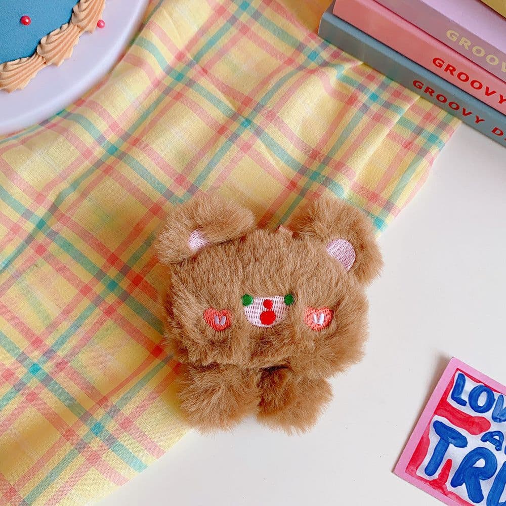 image-Tengyi Youpin 11cm Plush Pendant Doll Keychain Black Ear Puppy