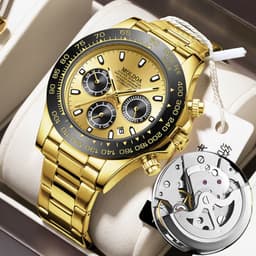 image-Daytona Jindi Shawn Yue Hollow Mechanical Watch