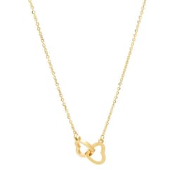 image-Titanium Steel Heart Necklace - Silver 41-50cm