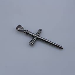 image-blackking Stainless Steel Cross Pendant Necklace