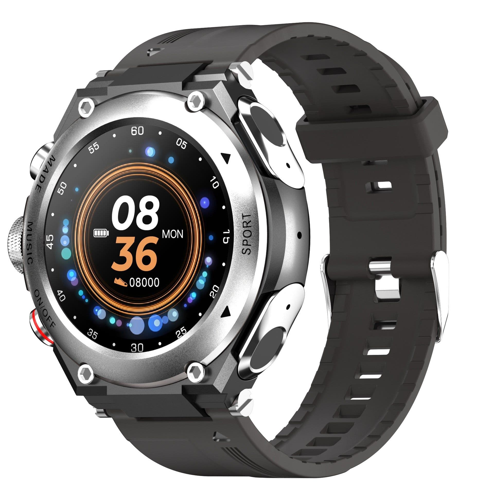 image-New T92 Smartwatch - 2-in-1 TWS Bluetooth Headset, Heart Rate, Blood Pressure