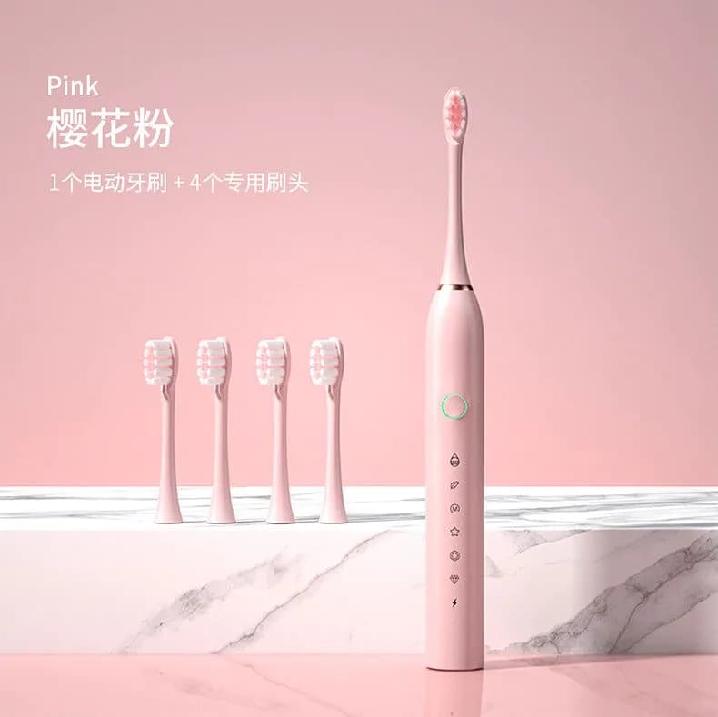 image-Electric Toothbrush USB Rechargeable Waterproof