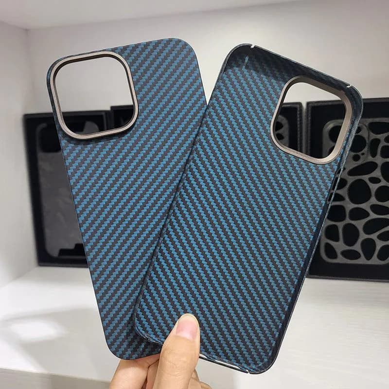 image-iPhone 14 Pro Max Case - Aramid Fiber Black