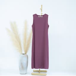 image-Loriya AliExpress Amazon Dubai Daily Solid Color Beaded Small Trumpet Sleeve Dress Robe LR633