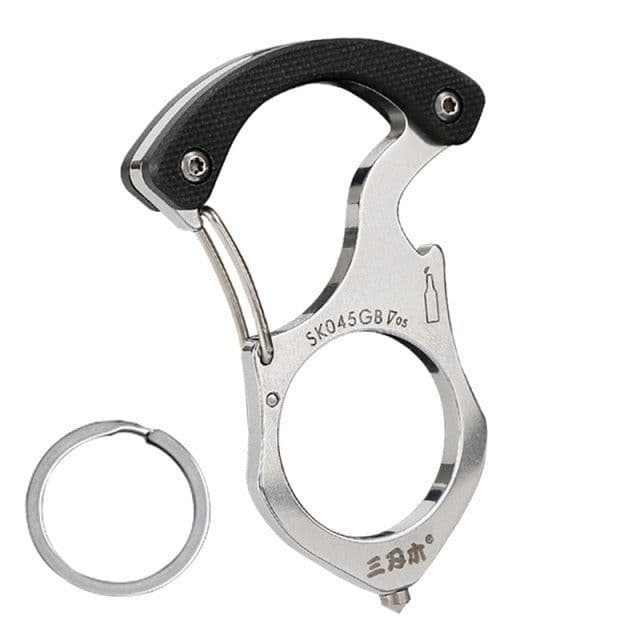 image-Sanrenmu SK045 Car Key Ring Bottle Opener