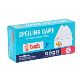 image-Wooden Spelling Word Game for Kids, English Letter Recognition, 22.5*6*9cm