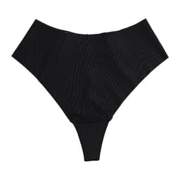 image-High Waist Breathable Cotton Crotch Underwear, XL, Ice Silk T-Shape