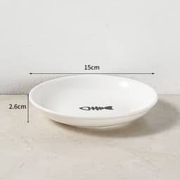 image-Ceramic Cat Bowl Set with Tall Neck Protector - Anti-Tipping Pet Bowls (57 characters)